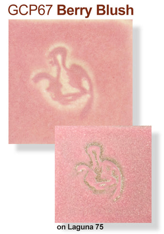 Clayscapes Pottery Signature Line Glaze - Berry Blush