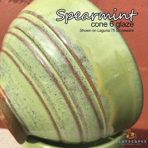 Clayscapes  Pottery Signature Line Glaze - Spearmint