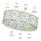 Pottery Tools Floral Pattern Headband by Amy Lee