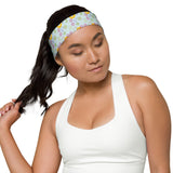 Pottery Tools Floral Pattern Headband by Amy Lee