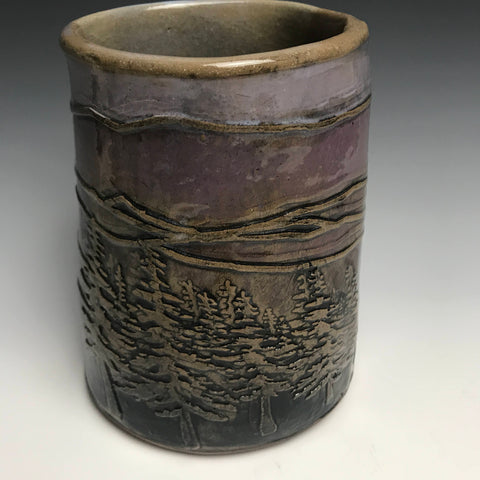 Purple  Mountains Majesty Vase