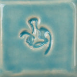 Clayscapes  Pottery "Wildflowers" Series by Jessica Putnam Phillips  - Blue Poppy